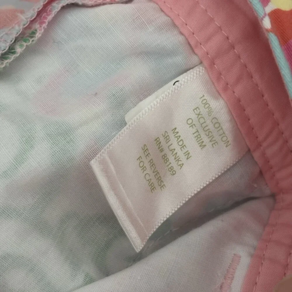 Lilly Pulitzer Buttercup Scalloped Shorts Butterfly‎ Print Size 4 Preppy